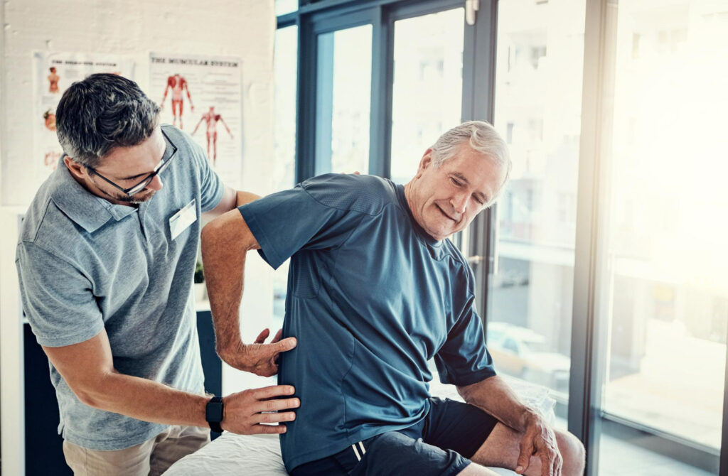 post-accident stenosis
